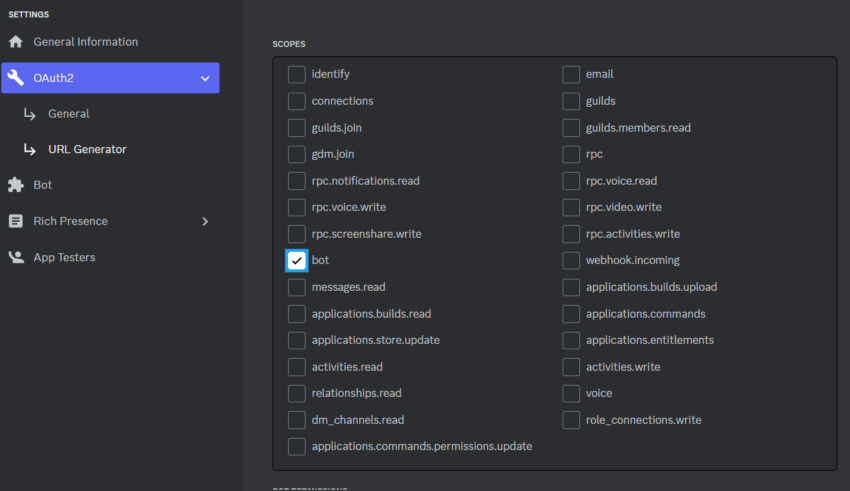 How to create a discord bot - Silicon's blog